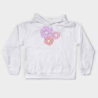 cute hair scrunchie Kids Hoodie